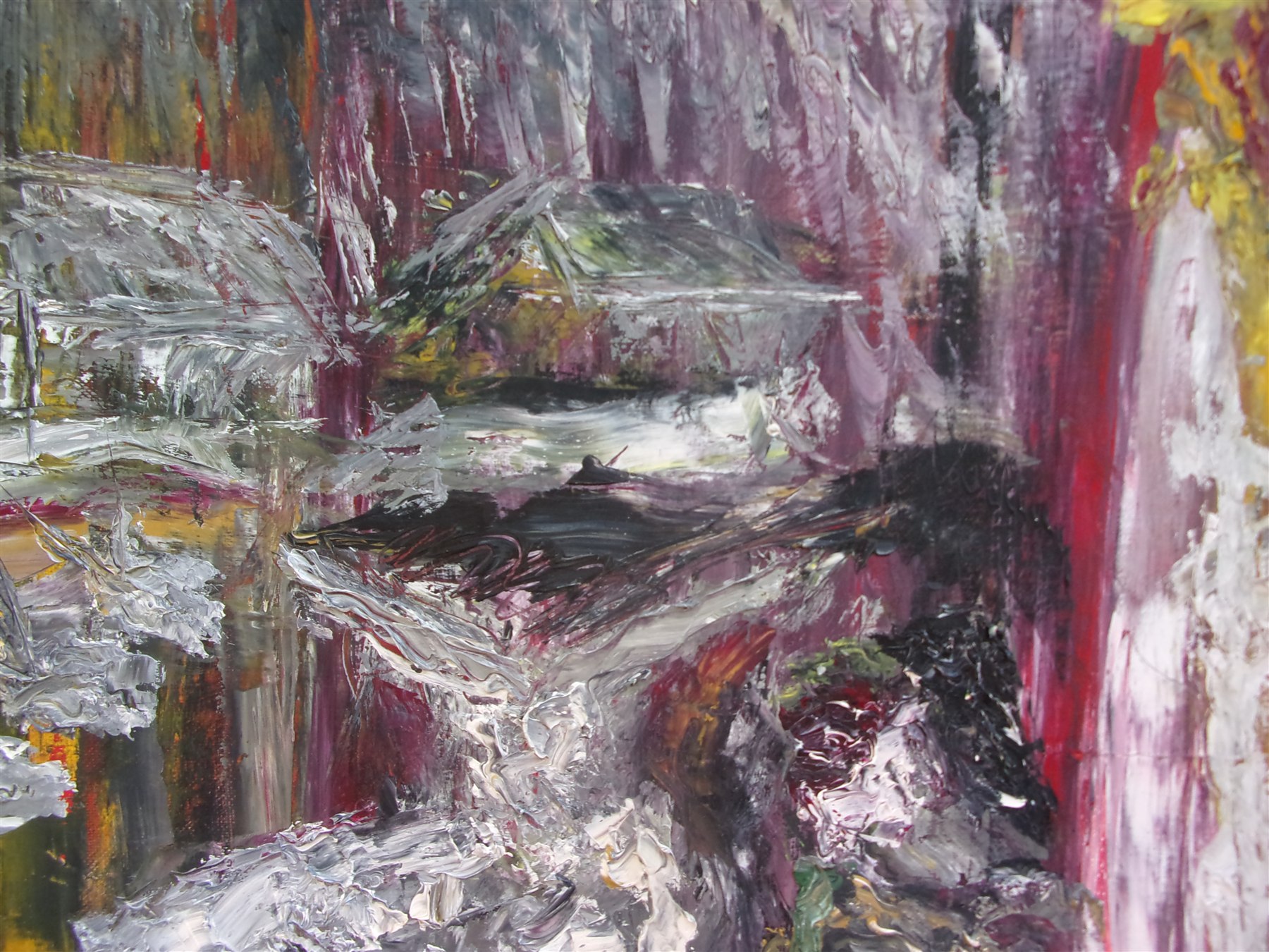 Second enlarged detail of the painting